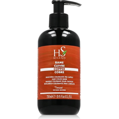 HS MILANO Hair Color Mask Pink 250 ml нюанс Copper