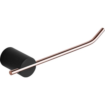 Mexen Aron държач за тоалетна хартия, черно/розово злато - 7088133-67 (7088133-67)