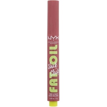 NYX Cosmetics Fat Oil Slick Click хидратиращ пигментиран балсам за устни 2 g