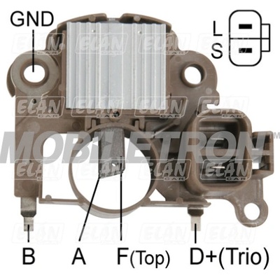 Regulátor alternátoru Mitsubishi A1T03791 / A866X15770