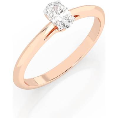 Cara Diamanti Пръстен Cara Diamanti Златен С Диамант 0.40 Ct Gia Сертификат K101-10190R (0.30) OV (K101-10190R (0.30) OV)