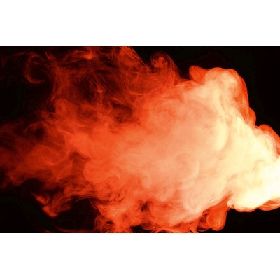 DIMEX ART Флизелинов фототапет червен дим 375 x 250 см