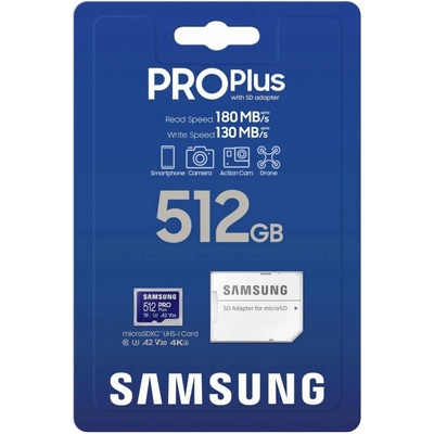 Samsung MicroSDXC 512 GB MB-MD512SA/EU