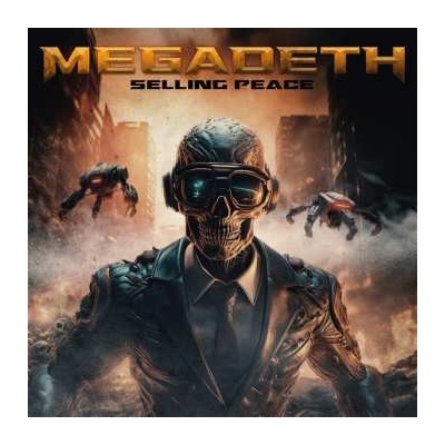 Megadeth - Selling Peace red W/ Black Splatter LP
