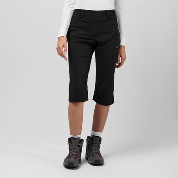 Jack Wolfskin Дамски панталони Jack Wolfskin Jack Activate 3/4 Pants Ladies - Black