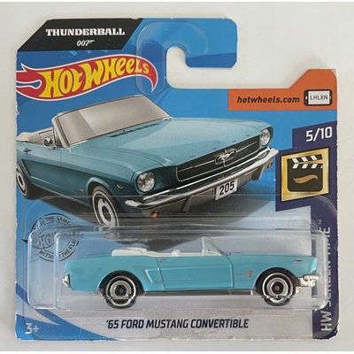 Mattel Hot Wheels 65 Ford Mustang Convertible