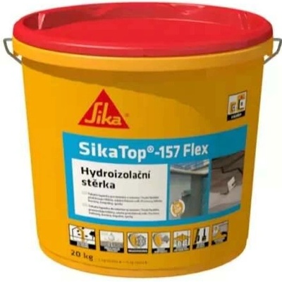 SikaTop-157 Flex, 20kg - vysoce elastická hydroizolace pod obklady a dlažbu