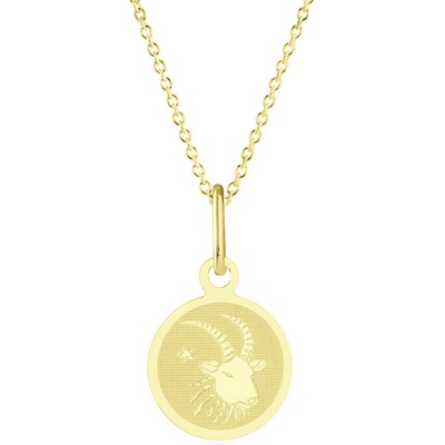 Gemmax Zlatý řetízek se znamením kozoroh GUSYN-35781-36261