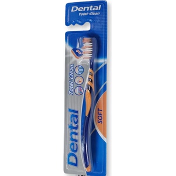 DENTAL четка за зъби, Total clean, Soft, 1брой