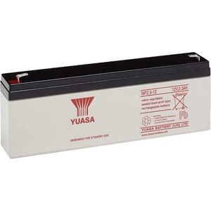 YUASA Акумулатор YUASA NP VRLA 2.3Ah L+ (NP2.3-12) (NP2.3-12)