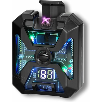 Luxria Plasma HyperVolt Futuristický plazmový s počítadlom zapálení Čierna