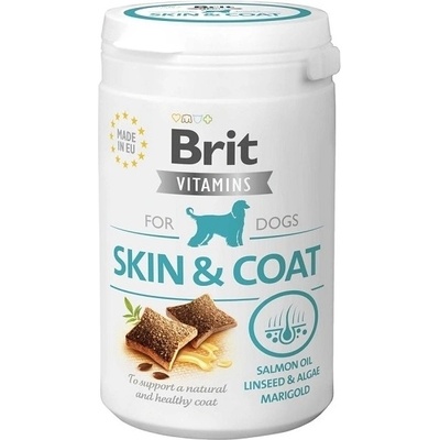 Brit Skin & Coat vitamíny pre psy 150 g