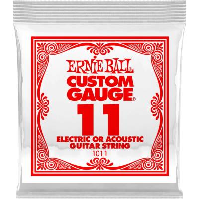 Ernie Ball 1011 Plain Steel Single .011