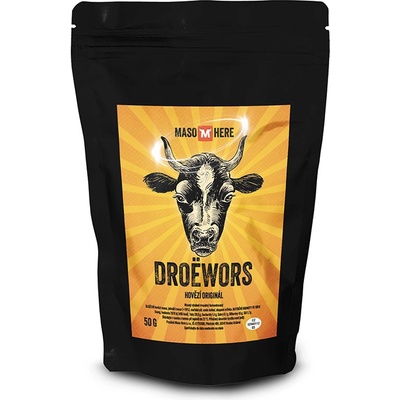 Maso Here Droëwors Hovězí Originál 50 g