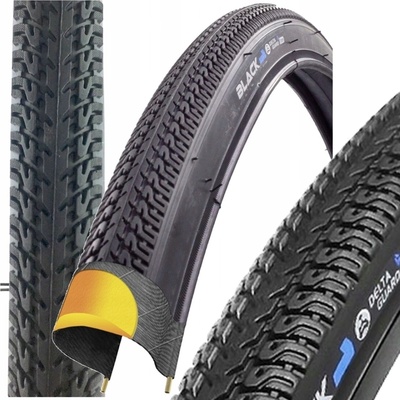 BlackStone 700x38C čierna 28x1,50