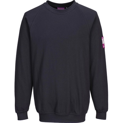 Portwest modaflame fr12 / Огнеупорен антистатичен суитшърт - тъмносин xxl (fr12narxxl)