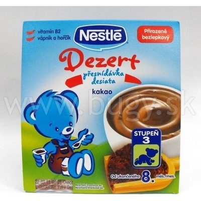 Nestlé Dezert sýtivá desiata s príchuťou kakao 4 x 100 g