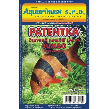 Aquarimex Patentka mrazené 500 g