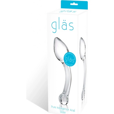 Gläs Glas - Pure Indulgence Glass Anal Slider – Zboží Dáma