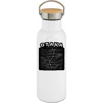 123TRIKO termoska Otava, vodácká mapa, rytá verze 500 ml