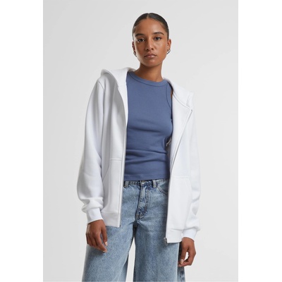 Urban Classics Суичър Ladies Fluffy Zip Hoody white XXLUB-TB7286-00220 - Камуфлаж, размер 5XL