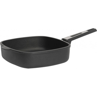 SKK Profesionální titanová hluboká pánev Titanium Durit Indukce hladká 28 x 28 cm