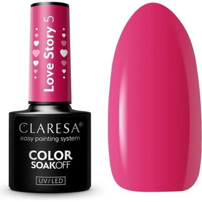 Claresa gél lak na nechty Love Story 5 5 g