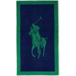 Ralph Lauren Home Хавлиена кърпа Ralph Lauren Home Polo Jacquard Beach Towel - Navy / Billard