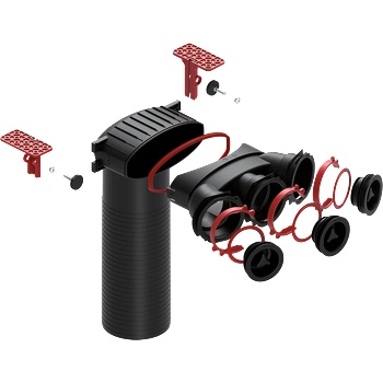 HEATPEX Конектор (пленум) HEATPEX Aria Connect 3x75 mm (ARIA-CON-PL-3X75)