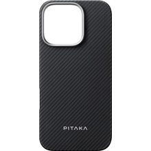 Pitaka MagEZ Case 5 Black/Grey Twill iPhone 16 Pro Max KI1601PMA