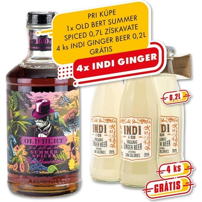 Old Bert Summer Spiced Recipe No. 150 40% 0,7 l (čistá fľaša)