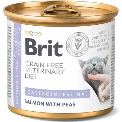 Brit gf veterinary diets cat Gastrointestinal 12 x 200 g