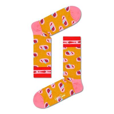 Чорапи Happy socks Sardines In A Tin long socks - Yellow (Multicolor)