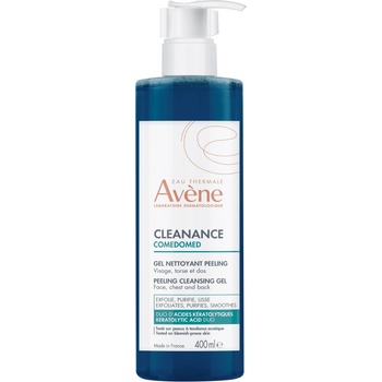 Avène Cleanance Почистващ пилинг гел за лице и тяло Comedomed, 400 ml