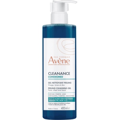 Avène Cleanance Почистващ пилинг гел за лице и тяло Comedomed, 400 ml