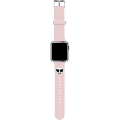 Karl Lagerfeld Каишка Karl Lagerfeld - Choupette, Apple Watch, 42/44 mm, розова (3666339031572)