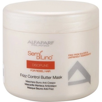 Alfaparf Milano Semí Dí Líno Discipline maska pre nepoddajné a krepovité vlasy (Frizz Control Butter Mask) 500 ml