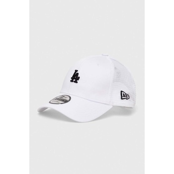 New Era Шапка с козирка New Era в бяло с апликация LOS ANGELES DODGERS (60435267)