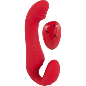 Image 1 of You2Toys Remote Controlled Strapless Strap-On 3 Motors Red