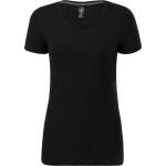MALFINI Malfini premium action v-neck 701 / Дамска тениска с къс ръкав - черна l (7010115)