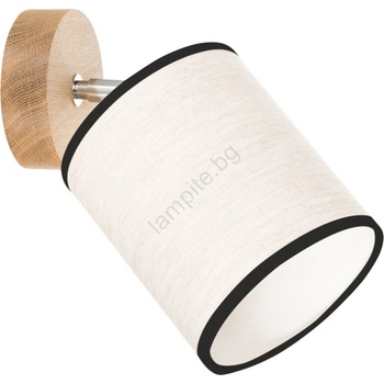 SPOT Light 66791174 - Стенно насочващо осветително тяло BOHO 1xE27/25W/230V дъб (SP1008)