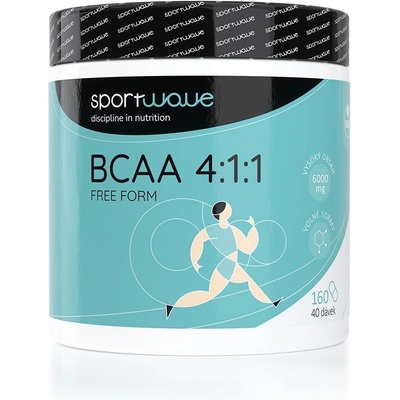 Sport Wave BCAA 4:1:1 Free Form 160 kapsúl