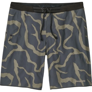 Patagonia Мъжки бордшорт Patagonia Hydrolock Boardshorts 2.0 19'' Boardshorts - Tiger Tracks Camo: Forge Grey - размер 30 (US) (050-1815-0512)