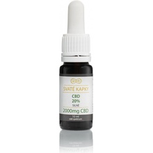 Svaté kapky 20% CBD silné 10 ml Svatý Sedláček