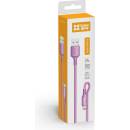 ColorWay CW-CBUL044-PU USB Apple Lightning (soft silicone), 2.4A, 1m, fialový
