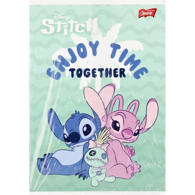 CreativeToys Sešit s mřížkou A5 Lilo a Stitch Enjoy time