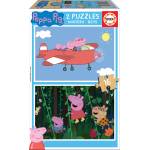 Educa Пъзел Educa от 2 x 16 части - Приключенията на Пепа (EDU17157) - ozone