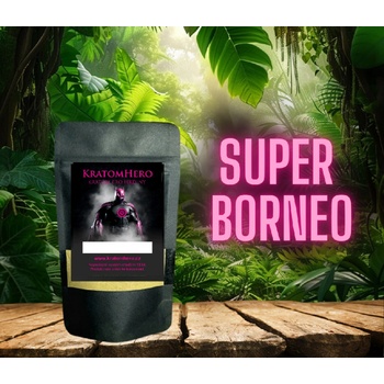 KratomHero Super Borneo Green Kratom prášek 500 g