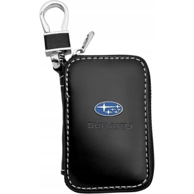 Kľúčenka KOŽENÉ PUZDRO na kľúče s logom SUBARU do auta ELEGANTNÁ