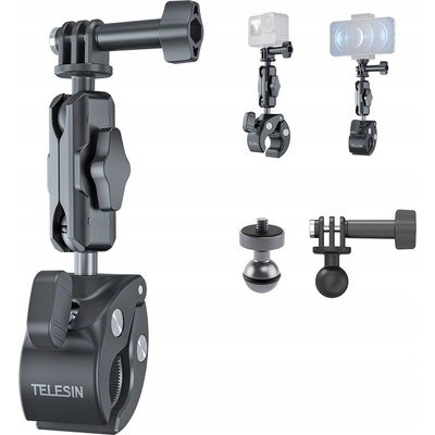 Telesin Tube Clamp držiak pre športové kamery na bicykel GP-HBM-003
